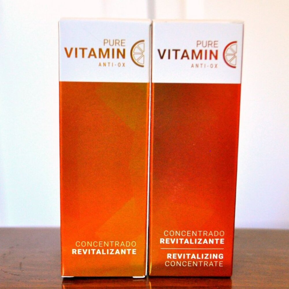 Qty 2 Noche Y Dia Pure Vitamin Anti-Ox Vitamin C Serum-- Age-Defying